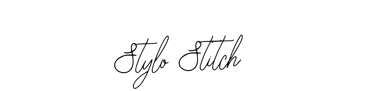 You should practise on your own different ways (Bearetta-2O07w) to write your name (Stylo Stitch) in signature. don't let someone else do it for you. Stylo Stitch signature style 12 images and pictures png