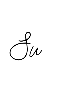 You should practise on your own different ways (Bearetta-2O07w) to write your name (Su) in signature. don't let someone else do it for you. Su signature style 12 images and pictures png