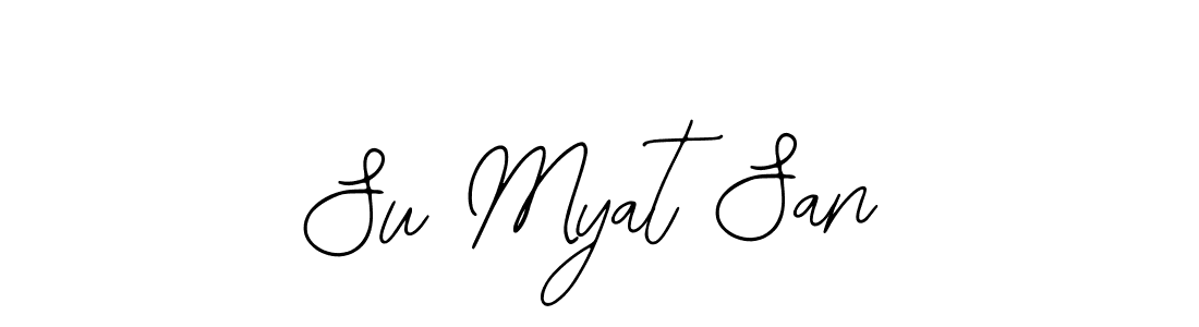 Create a beautiful signature design for name Su Myat San. With this signature (Bearetta-2O07w) fonts, you can make a handwritten signature for free. Su Myat San signature style 12 images and pictures png
