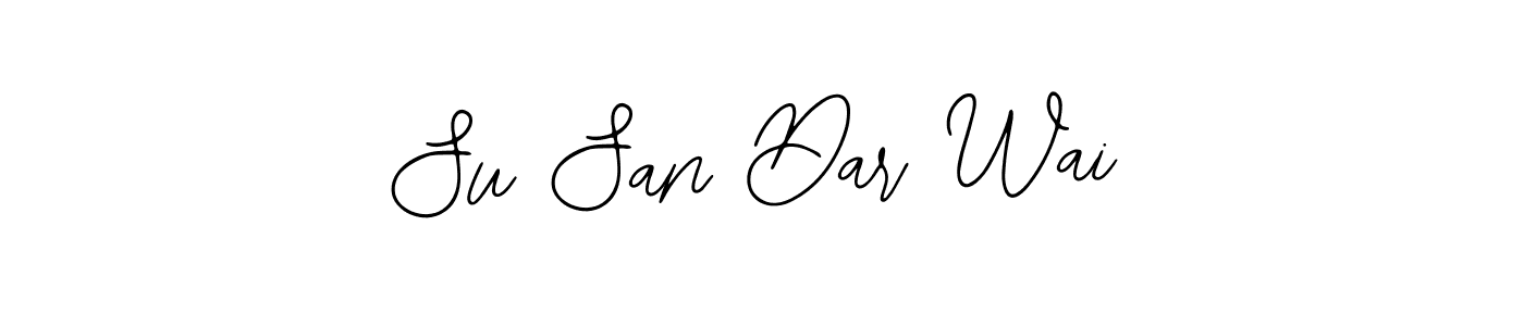 Make a beautiful signature design for name Su San Dar Wai. Use this online signature maker to create a handwritten signature for free. Su San Dar Wai signature style 12 images and pictures png