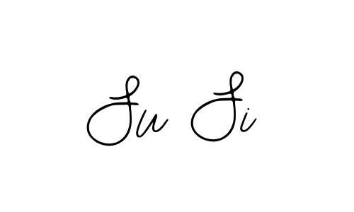 Use a signature maker to create a handwritten signature online. With this signature software, you can design (Bearetta-2O07w) your own signature for name Su Si. Su Si signature style 12 images and pictures png