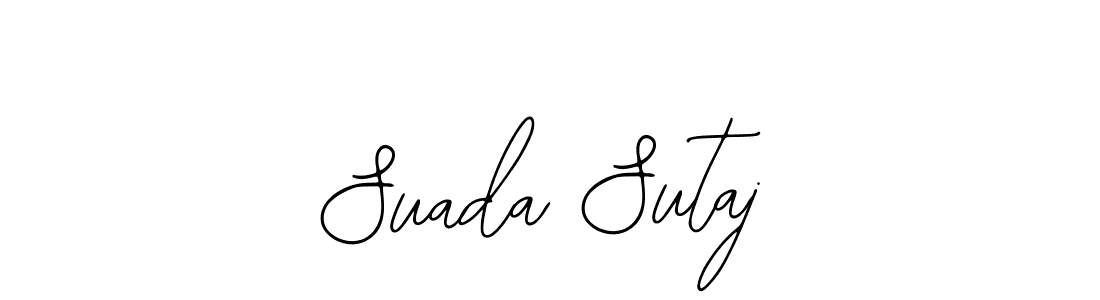 Make a beautiful signature design for name Suada Sutaj. With this signature (Bearetta-2O07w) style, you can create a handwritten signature for free. Suada Sutaj signature style 12 images and pictures png
