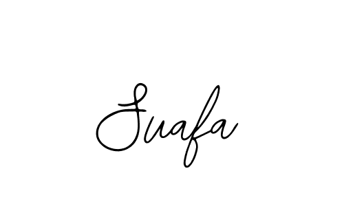 The best way (Bearetta-2O07w) to make a short signature is to pick only two or three words in your name. The name Suafa include a total of six letters. For converting this name. Suafa signature style 12 images and pictures png