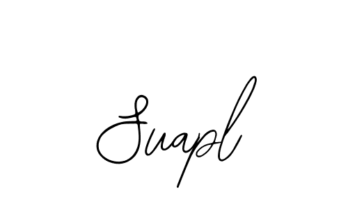 How to make Suapl signature? Bearetta-2O07w is a professional autograph style. Create handwritten signature for Suapl name. Suapl signature style 12 images and pictures png