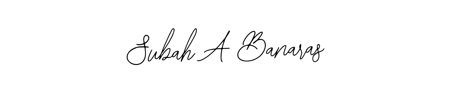 Check out images of Autograph of Subah A Banaras name. Actor Subah A Banaras Signature Style. Bearetta-2O07w is a professional sign style online. Subah A Banaras signature style 12 images and pictures png