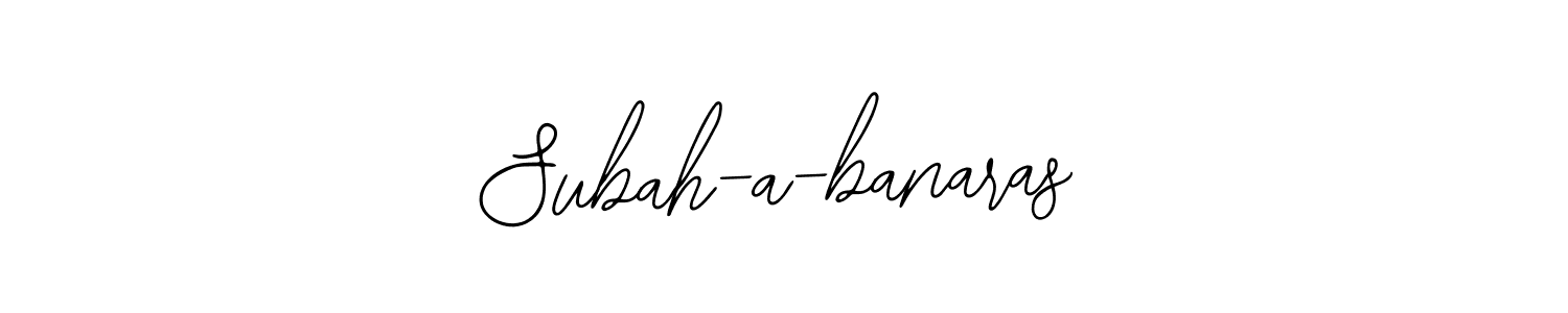 Make a beautiful signature design for name Subah-a-banaras. Use this online signature maker to create a handwritten signature for free. Subah-a-banaras signature style 12 images and pictures png