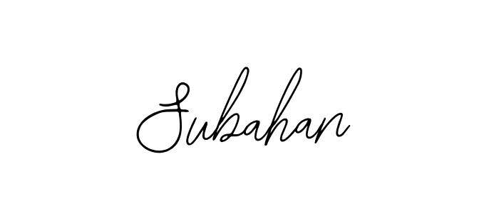 See photos of Subahan official signature by Spectra . Check more albums & portfolios. Read reviews & check more about Bearetta-2O07w font. Subahan signature style 12 images and pictures png