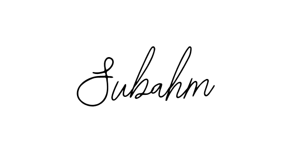 Make a beautiful signature design for name Subahm. With this signature (Bearetta-2O07w) style, you can create a handwritten signature for free. Subahm signature style 12 images and pictures png