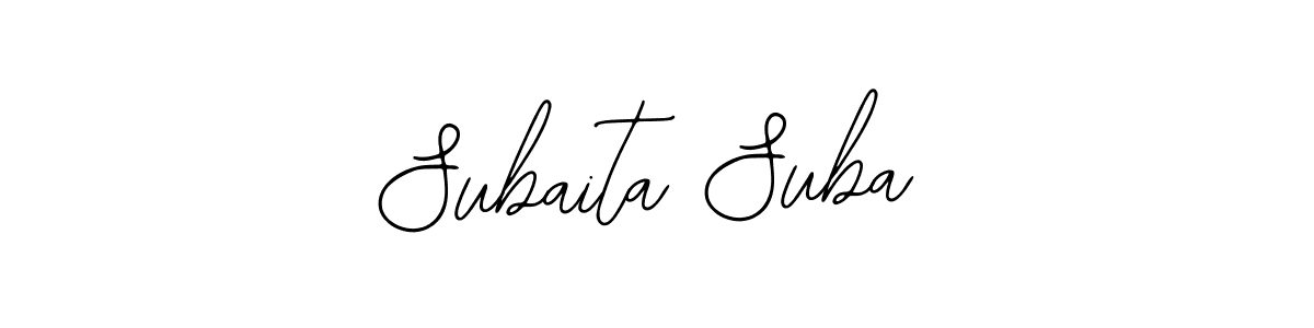 How to Draw Subaita Suba signature style? Bearetta-2O07w is a latest design signature styles for name Subaita Suba. Subaita Suba signature style 12 images and pictures png