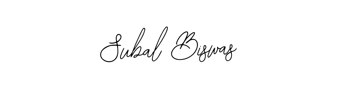 Design your own signature with our free online signature maker. With this signature software, you can create a handwritten (Bearetta-2O07w) signature for name Subal Biswas. Subal Biswas signature style 12 images and pictures png