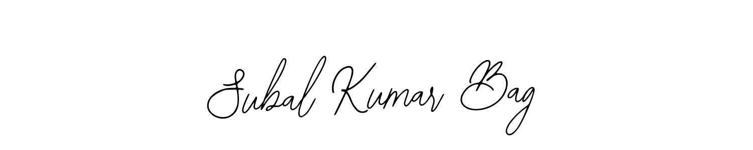 Also You can easily find your signature by using the search form. We will create Subal Kumar Bag name handwritten signature images for you free of cost using Bearetta-2O07w sign style. Subal Kumar Bag signature style 12 images and pictures png