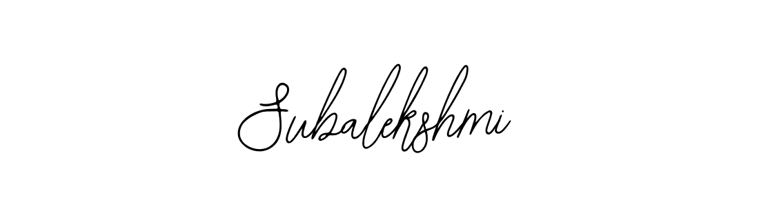 The best way (Bearetta-2O07w) to make a short signature is to pick only two or three words in your name. The name Subalekshmi include a total of six letters. For converting this name. Subalekshmi signature style 12 images and pictures png