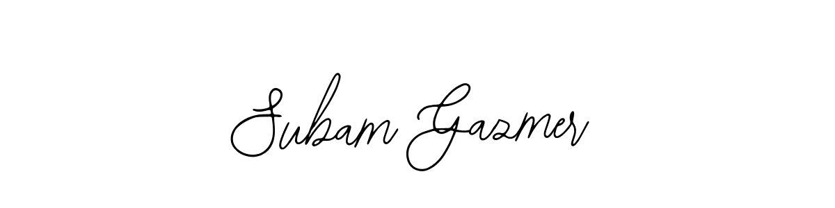 Check out images of Autograph of Subam Gazmer name. Actor Subam Gazmer Signature Style. Bearetta-2O07w is a professional sign style online. Subam Gazmer signature style 12 images and pictures png