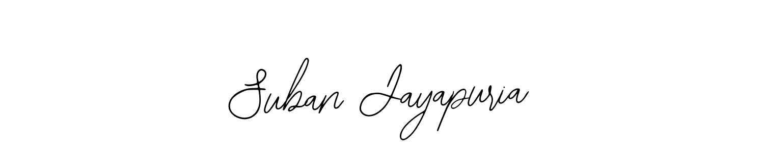 Best and Professional Signature Style for Suban Jayapuria. Bearetta-2O07w Best Signature Style Collection. Suban Jayapuria signature style 12 images and pictures png