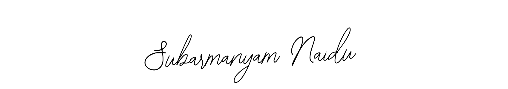 Similarly Bearetta-2O07w is the best handwritten signature design. Signature creator online .You can use it as an online autograph creator for name Subarmanyam Naidu. Subarmanyam Naidu signature style 12 images and pictures png