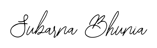 The Bearetta-2O07w font transforms the name Subarna Bhunia into an executive sign with sharp precision and distinguished character. Subarna Bhunia signature style 12 images and pictures png