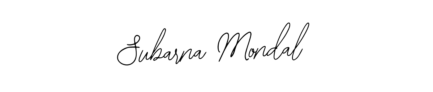 Subarna Mondal stylish signature style. Best Handwritten Sign (Bearetta-2O07w) for my name. Handwritten Signature Collection Ideas for my name Subarna Mondal. Subarna Mondal signature style 12 images and pictures png