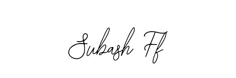 Check out images of Autograph of Subash Ff name. Actor Subash Ff Signature Style. Bearetta-2O07w is a professional sign style online. Subash Ff signature style 12 images and pictures png