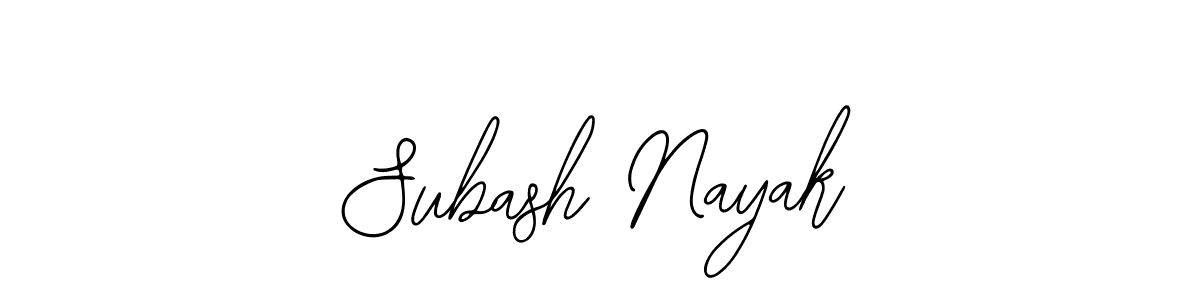 The best way (Bearetta-2O07w) to make a short signature is to pick only two or three words in your name. The name Subash Nayak include a total of six letters. For converting this name. Subash Nayak signature style 12 images and pictures png