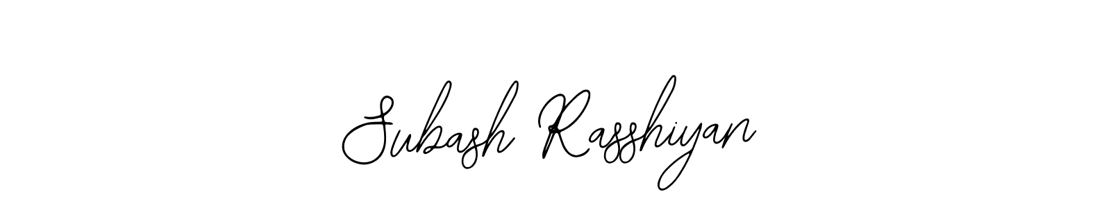 It looks lik you need a new signature style for name Subash Rasshiyan. Design unique handwritten (Bearetta-2O07w) signature with our free signature maker in just a few clicks. Subash Rasshiyan signature style 12 images and pictures png