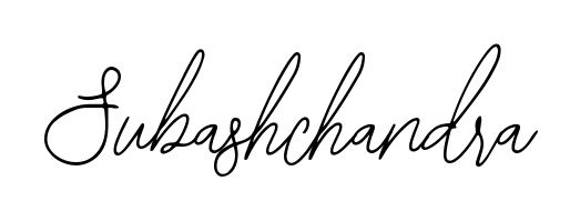 Designed for modern professionals: Subashchandra name signature crafted with Bearetta-2O07w script. Ready for digital PDF workflows. Subashchandra signature style 12 images and pictures png