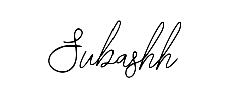 Transform the name Subashh into a signature masterpiece using Bearetta-2O07w font. Ideal for photographers, artists, and creators looking for watermarks. Subashh signature style 12 images and pictures png