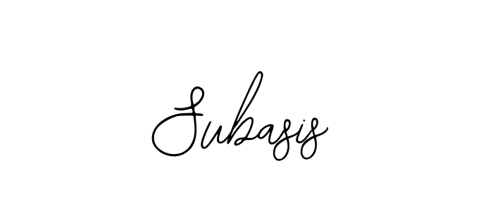 Also we have Subasis name is the best signature style. Create professional handwritten signature collection using Bearetta-2O07w autograph style. Subasis signature style 12 images and pictures png
