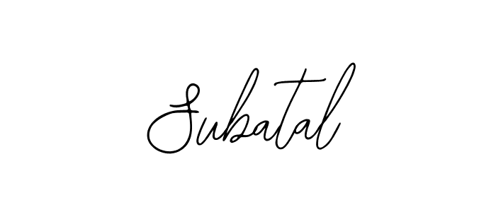 Here are the top 10 professional signature styles for the name Subatal. These are the best autograph styles you can use for your name. Subatal signature style 12 images and pictures png