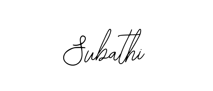 Make a beautiful signature design for name Subathi. With this signature (Bearetta-2O07w) style, you can create a handwritten signature for free. Subathi signature style 12 images and pictures png