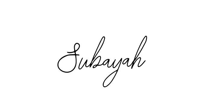 You can use this online signature creator to create a handwritten signature for the name Subayah. This is the best online autograph maker. Subayah signature style 12 images and pictures png