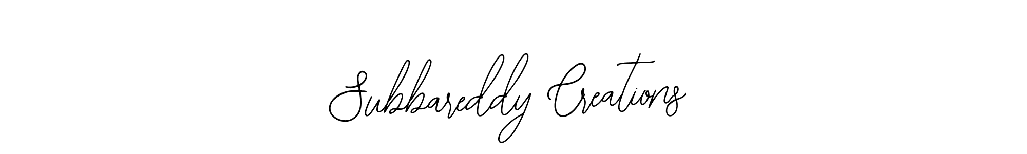 Check out images of Autograph of Subbareddy Creations name. Actor Subbareddy Creations Signature Style. Bearetta-2O07w is a professional sign style online. Subbareddy Creations signature style 12 images and pictures png