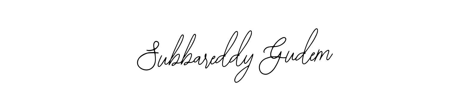 This is the best signature style for the Subbareddy Gudem name. Also you like these signature font (Bearetta-2O07w). Mix name signature. Subbareddy Gudem signature style 12 images and pictures png