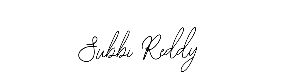 The best way (Bearetta-2O07w) to make a short signature is to pick only two or three words in your name. The name Subbi Reddy include a total of six letters. For converting this name. Subbi Reddy signature style 12 images and pictures png