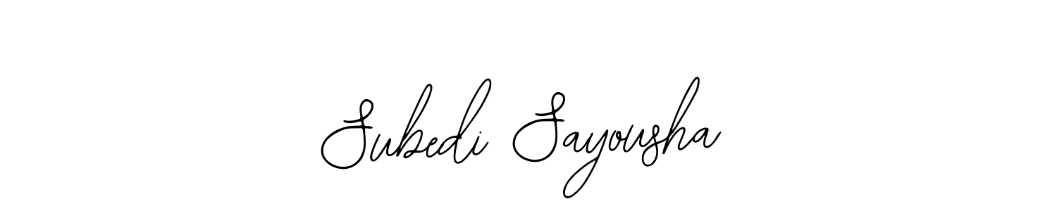 Here are the top 10 professional signature styles for the name Subedi Sayousha. These are the best autograph styles you can use for your name. Subedi Sayousha signature style 12 images and pictures png