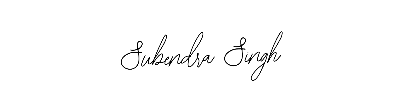 Make a beautiful signature design for name Subendra Singh. With this signature (Bearetta-2O07w) style, you can create a handwritten signature for free. Subendra Singh signature style 12 images and pictures png