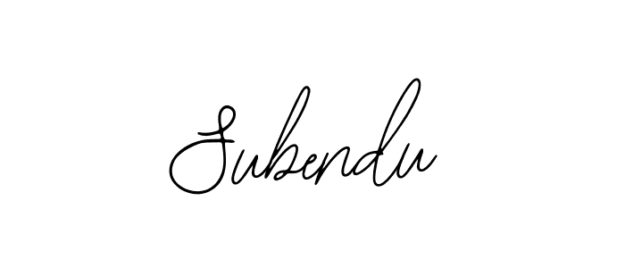 How to Draw Subendu signature style? Bearetta-2O07w is a latest design signature styles for name Subendu. Subendu signature style 12 images and pictures png