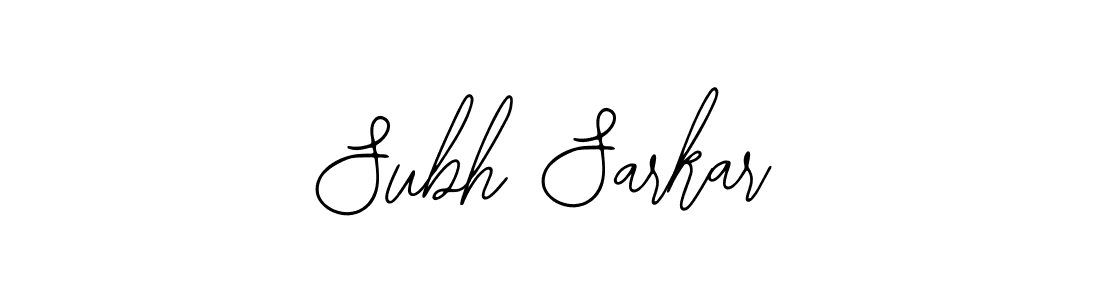 Similarly Bearetta-2O07w is the best handwritten signature design. Signature creator online .You can use it as an online autograph creator for name Subh Sarkar. Subh Sarkar signature style 12 images and pictures png