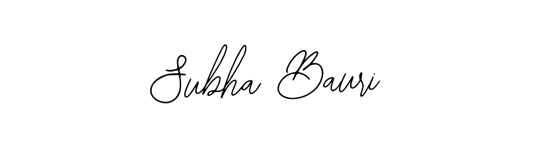How to make Subha Bauri signature? Bearetta-2O07w is a professional autograph style. Create handwritten signature for Subha Bauri name. Subha Bauri signature style 12 images and pictures png