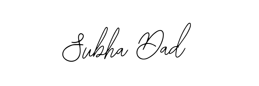 Make a beautiful signature design for name Subha Dad. Use this online signature maker to create a handwritten signature for free. Subha Dad signature style 12 images and pictures png