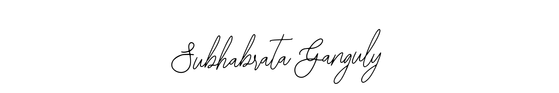 You should practise on your own different ways (Bearetta-2O07w) to write your name (Subhabrata Ganguly) in signature. don't let someone else do it for you. Subhabrata Ganguly signature style 12 images and pictures png