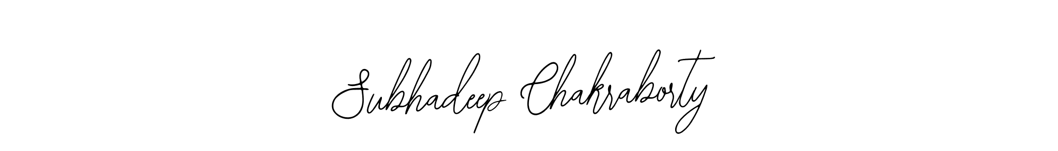 Design your own signature with our free online signature maker. With this signature software, you can create a handwritten (Bearetta-2O07w) signature for name Subhadeep Chakraborty. Subhadeep Chakraborty signature style 12 images and pictures png