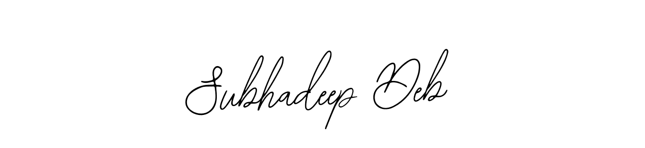 Also we have Subhadeep Deb name is the best signature style. Create professional handwritten signature collection using Bearetta-2O07w autograph style. Subhadeep Deb signature style 12 images and pictures png