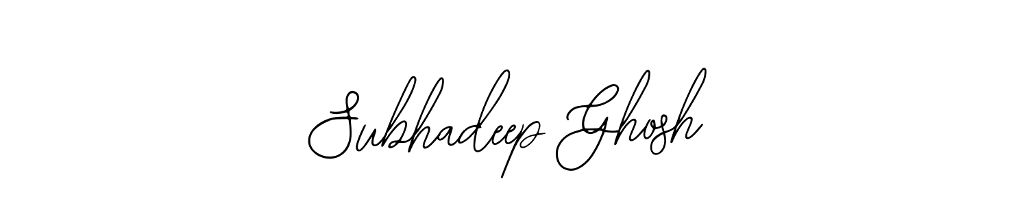 You should practise on your own different ways (Bearetta-2O07w) to write your name (Subhadeep Ghosh) in signature. don't let someone else do it for you. Subhadeep Ghosh signature style 12 images and pictures png