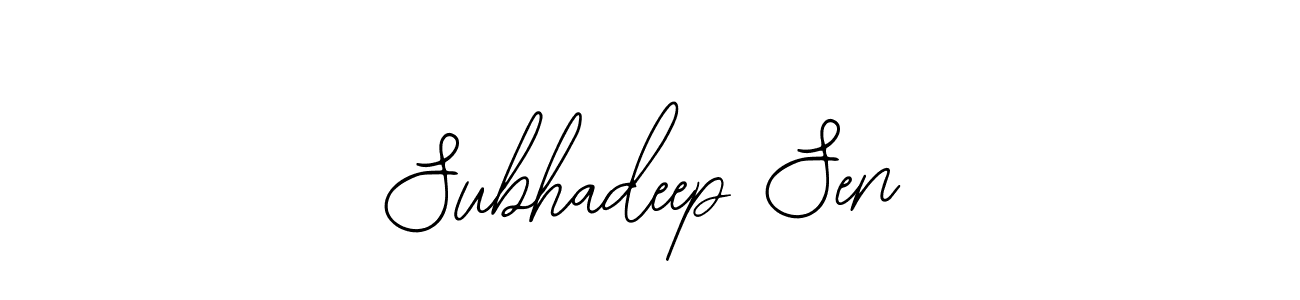Create a beautiful signature design for name Subhadeep Sen. With this signature (Bearetta-2O07w) fonts, you can make a handwritten signature for free. Subhadeep Sen signature style 12 images and pictures png
