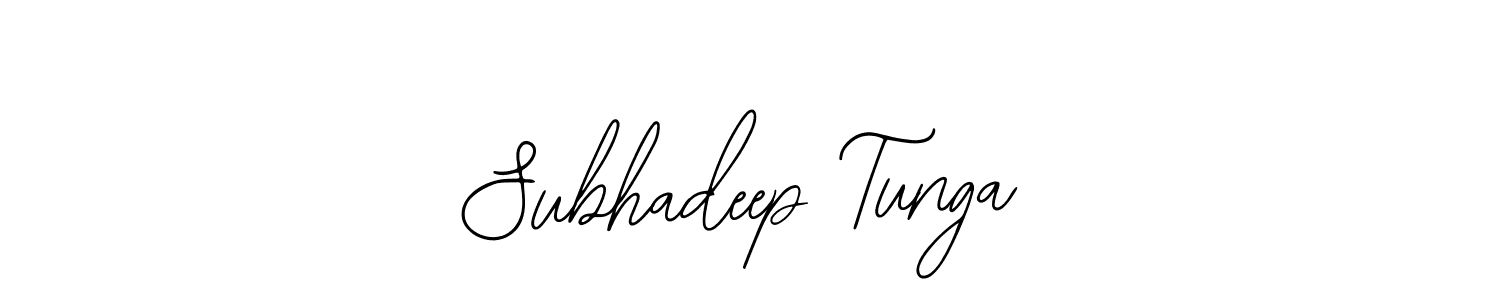 Create a beautiful signature design for name Subhadeep Tunga. With this signature (Bearetta-2O07w) fonts, you can make a handwritten signature for free. Subhadeep Tunga signature style 12 images and pictures png