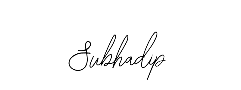 How to make Subhadip signature? Bearetta-2O07w is a professional autograph style. Create handwritten signature for Subhadip name. Subhadip signature style 12 images and pictures png