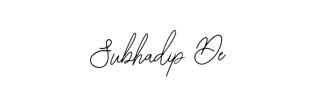 Similarly Bearetta-2O07w is the best handwritten signature design. Signature creator online .You can use it as an online autograph creator for name Subhadip De. Subhadip De signature style 12 images and pictures png