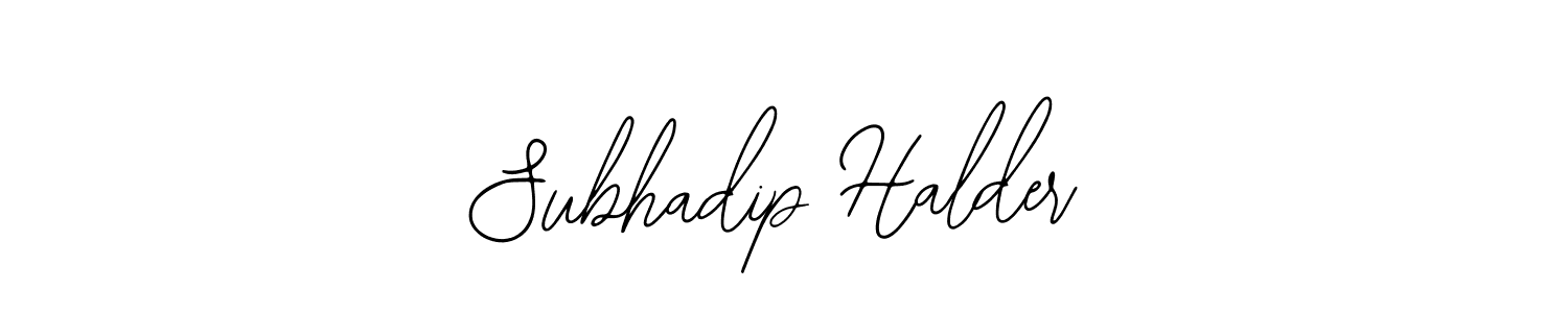 This is the best signature style for the Subhadip Halder name. Also you like these signature font (Bearetta-2O07w). Mix name signature. Subhadip Halder signature style 12 images and pictures png