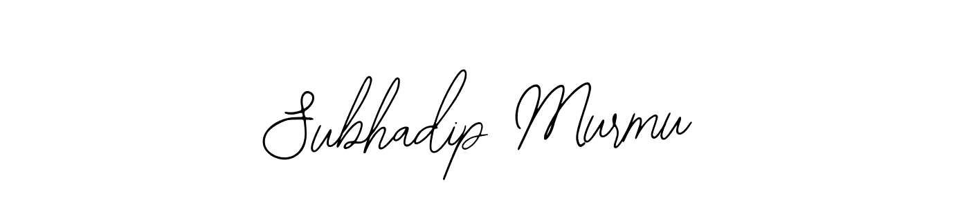 Bearetta-2O07w is a professional signature style that is perfect for those who want to add a touch of class to their signature. It is also a great choice for those who want to make their signature more unique. Get Subhadip Murmu name to fancy signature for free. Subhadip Murmu signature style 12 images and pictures png