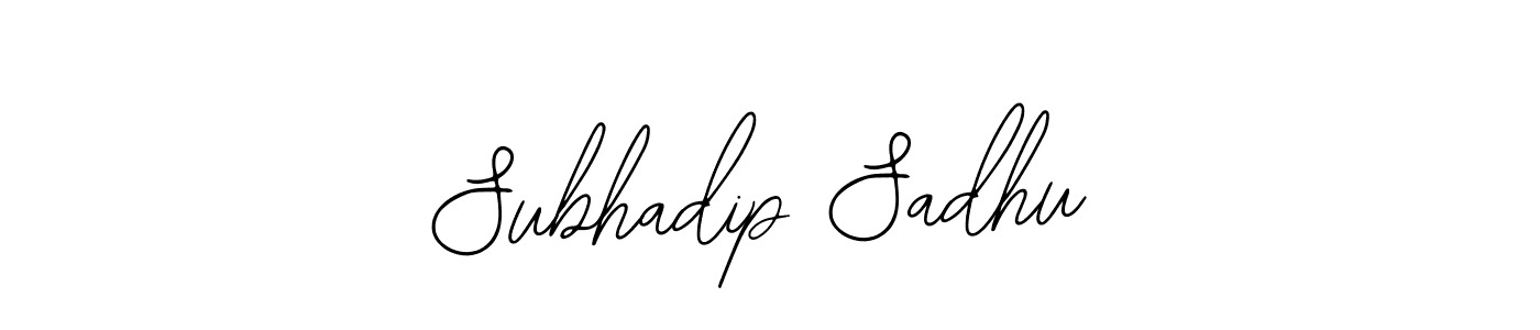 This is the best signature style for the Subhadip Sadhu name. Also you like these signature font (Bearetta-2O07w). Mix name signature. Subhadip Sadhu signature style 12 images and pictures png
